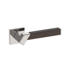 Kawajun - Solid Brass and K-Wood Door Leverset TBT