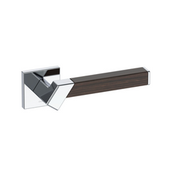Kawajun - Solid Brass and K-Wood Door Leverset TBT