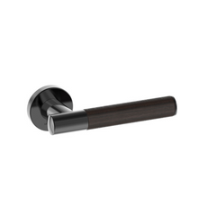 Kawajun - Solid Brass and K-Wood Door Leverset TCC