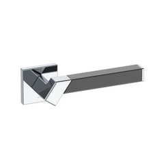Kawajun - Solid Brass and Triune Etched Door Leverset TBT
