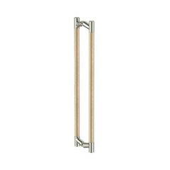 Kawajun - Leather or Wood Grip Door Pull - DA161