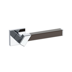 Kawajun - Solid Brass and Triune Etched Door Leverset TBT