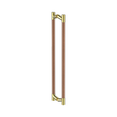Kawajun - Leather or Wood Grip Door Pull - DA161