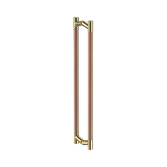 Kawajun - Leather or Wood Grip Door Pull - DA161