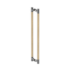 Kawajun - Leather or Wood Grip Door Pull - DA161