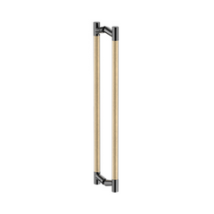 Kawajun - Leather or Wood Grip Door Pull - DA161