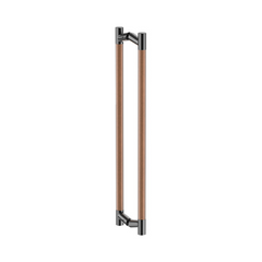 Kawajun - Leather or Wood Grip Door Pull - DA161