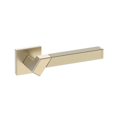 Kawajun - Solid Brass and Triune Etched Door Leverset TBT