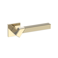 Kawajun - Solid Brass and Triune Etched Door Leverset TBT