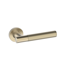 Kawajun - Solid Brass and Triune Etched Door Leverset TCC