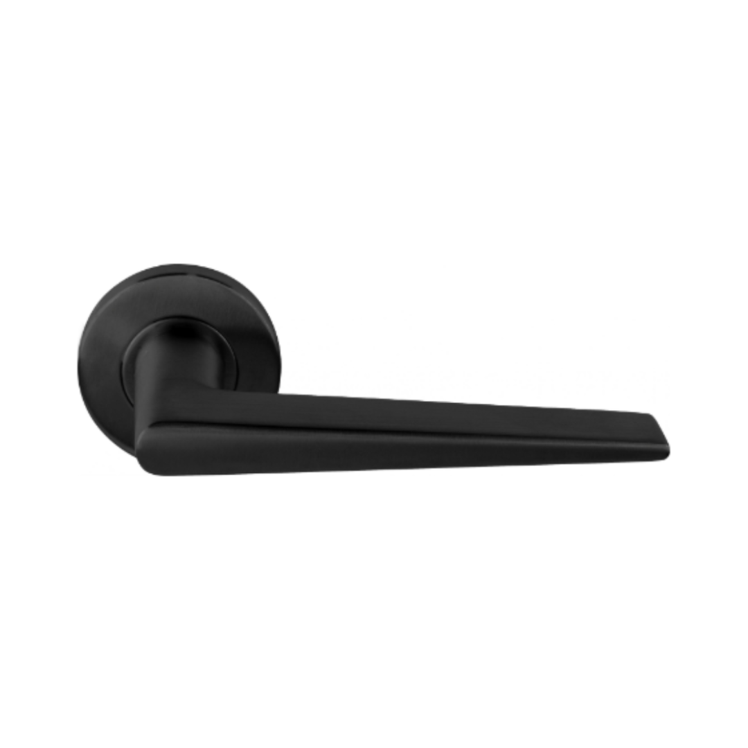 Formani BASICS - LB21 Solid Sprung Door Lever Handle on Rose