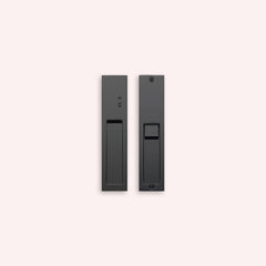 Kawajun KV-07 Recessed Door Pull with Privacy Lock