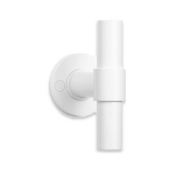 Formani - One - PBT100V Solid Front Door Knob Fixed on Rose