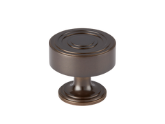 Wagstaffe Solid Brass Round Cabinet Knob