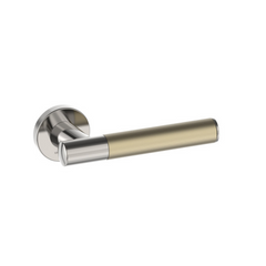 Kawajun - Solid Brass and Triune Etched Door Leverset TCC