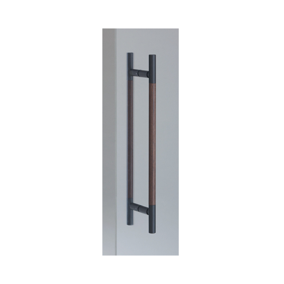 Kawajun - AG1562 Wood and Aluminium Door Pull Handles L550mm