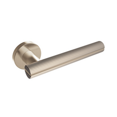 Kawajun - Solid Brass & Aluminium Door Leverset with Line Grip WBC