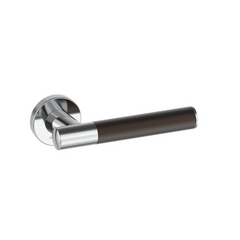 Kawajun - Solid Brass and Triune Etched Door Leverset TCC