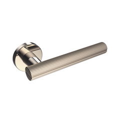 Kawajun - Solid Brass & Aluminium Door Leverset with Line Grip WBC