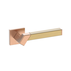 Kawajun - Solid Brass and Vertigo Door Leverset TBT