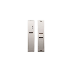 Kawajun KV-07 Recessed Door Pull with Privacy Lock
