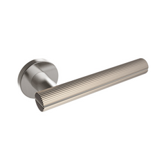 Kawajun - Solid Brass & Aluminium Door Leverset with Line Grip WBC