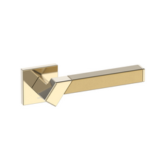 Kawajun - Solid Brass and Vertigo Door Leverset TBT