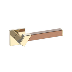 Kawajun - Solid Brass and Vertigo Door Leverset TBT