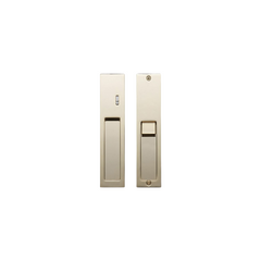 Kawajun KV-07 Recessed Door Pull with Privacy Lock