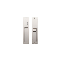 Kawajun KV-07 Recessed Door Pull with Privacy Lock
