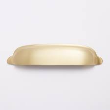 Halifax Solid Brass Hooded Cup Pull