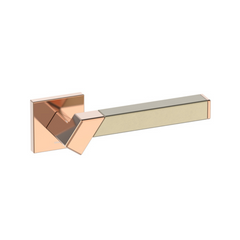 Kawajun - Solid Brass and Vertigo Door Leverset TBT