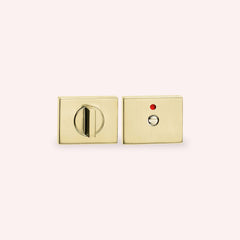 Kawajun - 3KLV2 Square Privacy Lock Set with Indicator