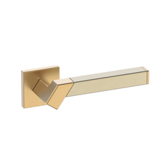 Kawajun - Solid Brass and Vertigo Door Leverset TBT