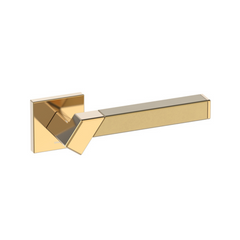 Kawajun - Solid Brass and Vertigo Door Leverset TBT