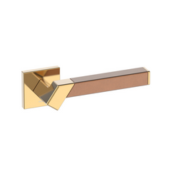 Kawajun - Solid Brass and Vertigo Door Leverset TBT