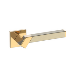 Kawajun - Solid Brass and Vertigo Door Leverset TBT