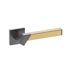 Kawajun - Solid Brass and Vertigo Door Leverset TBT