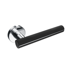 Kawajun - Solid Brass & Aluminium Door Leverset with Line Grip WBC