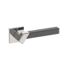 Kawajun - Solid Brass and Triune Etched Door Leverset TBT