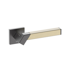 Kawajun - Solid Brass and Vertigo Door Leverset TBT