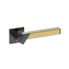Kawajun - Solid Brass and Vertigo Door Leverset TBT
