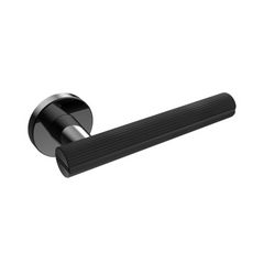 Kawajun - Solid Brass & Aluminium Door Leverset with Line Grip WBC
