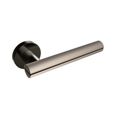 Kawajun - Solid Brass & Aluminium Door Leverset with Line Grip WBC