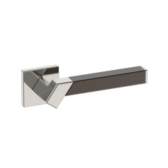 Kawajun - Solid Brass and Triune Etched Door Leverset TBT