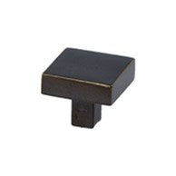 Carre Solid Brass Square Cabinet Knob