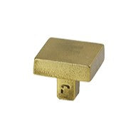 Carre Solid Brass Square Cabinet Knob