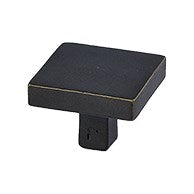 Carre Solid Brass Square Cabinet Knob