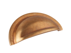 Cotswold Solid Brass Cup Cabinet Handle/Drawer Pull 3090