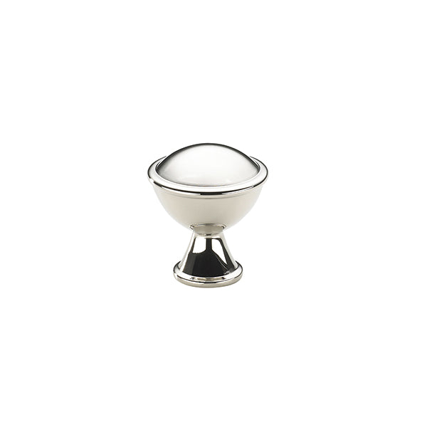 Belgrave Solid Brass Round Cabinet Knob